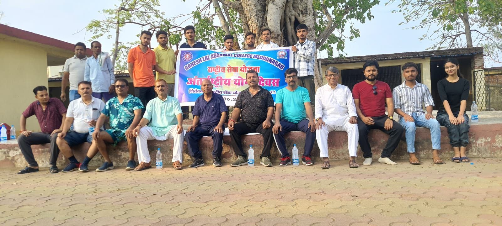 GLA College Yoga day 2024 News